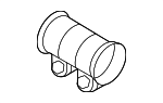8W0253141 - Exhaust: Clamping Sleeve for Audi Image