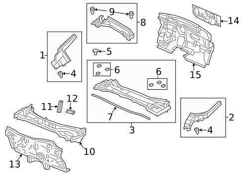 Cowl for 2017 Acura RDX #0