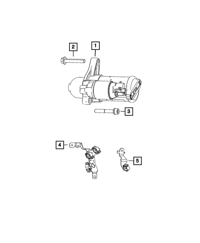 68411139AD - Electrical: Engine Starter for Mopar Image