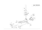 2032606809 - Gearshift Mechanism: Shift Mechanism for Mercedes-Benz Image