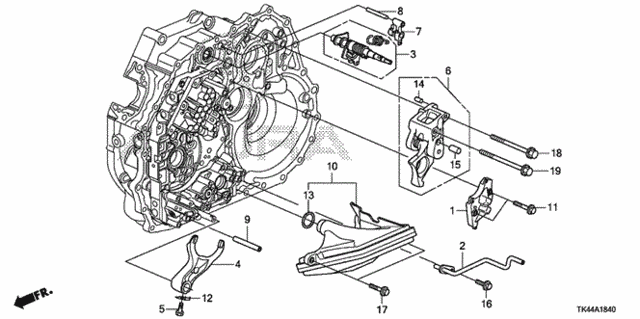 AT Shift Fork (6AT) for 2012 Acura TL #0