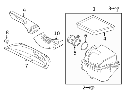 Air Intake for 2017 Jaguar F-Pace #0