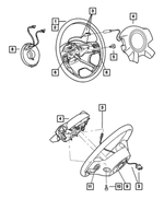 5GG25DX9AK - Steering: Steering Wheel for Mopar Image