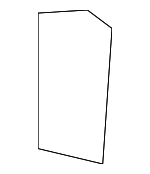 90446JX50B - Body: Door Shell Protector for Nissan: NV200 Image