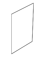 801603LM0B - Body: Door Shell Insulator for Nissan: NV200 Image