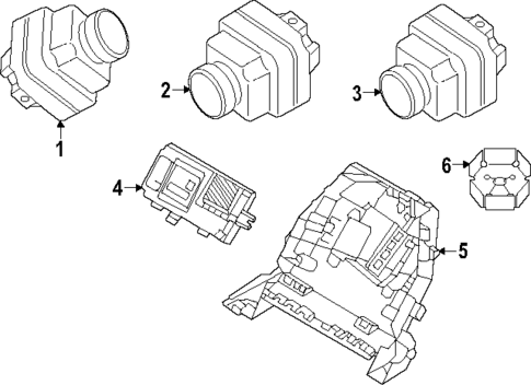 Electrical Components for 2025 Volvo S60 #5