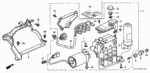 91551SF4003 - Chassis: BAND, WIRE HARNESS (110MM) (BROWN) for Acura Image