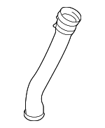 LR078766 - Cooling System: Coolant Hose for Land Rover: Discovery, Range Rover, Range Rover Sport Image