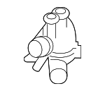 LR121833 - Cooling System: Thermostat Unit for Land Rover: Discovery, Range Rover, Range Rover Sport Image