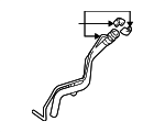 7720142081 - Fuel System: Filler Pipe for Toyota: RAV4 Image