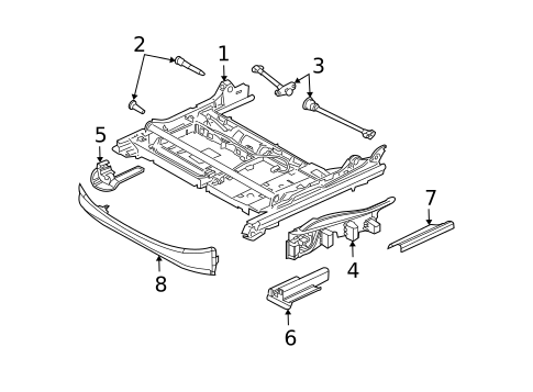 Tracks & Components for 2003 BMW 760Li #0