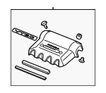 17121RMEA00 - Engine: Cover for Honda: Fit Image