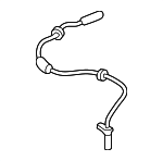 34526891295 - Brakes: ABS Sensor for BMW Image