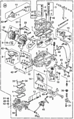 16100PB2692 - : Carburetor Assembly for Honda Image
