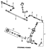 UE3832350 - : Idler Arm for Mazda: B2000, B2200, B2600 Image