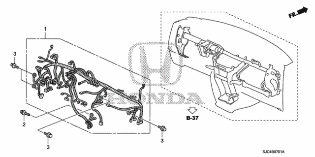 Wire Harness (2) for 2011 Honda Ridgeline #0