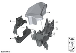 12909454037 - Engine Electrical System: Cover for BMW Image