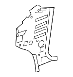 5311C161 - Body: Inner Hinge Pillar for Mitsubishi Image