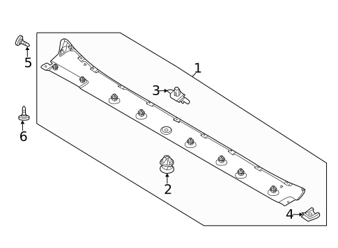 Exterior Trim - Pillars for 2019 Porsche 911 #0