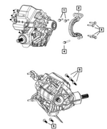68264472AA - Transfer Case and Power Transfer Unit: Power Transfer Unit Bracket for Mopar Image