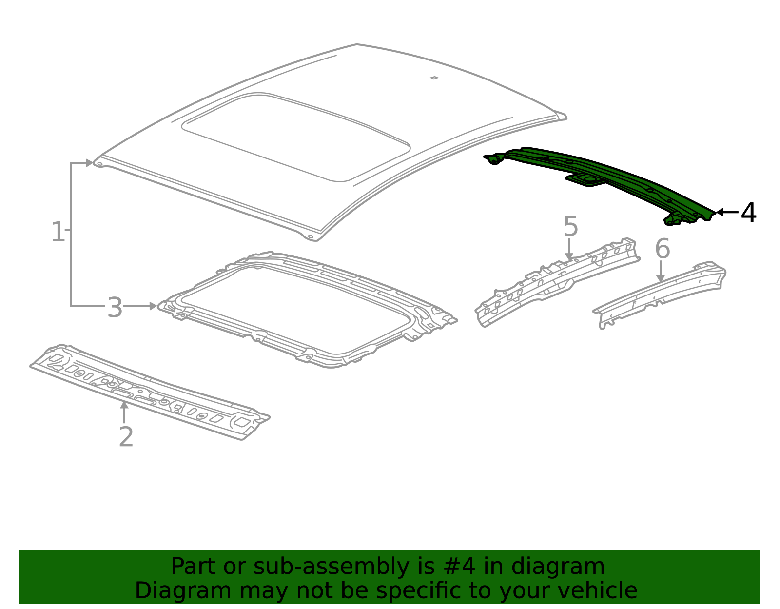 Roof Header Panel - Structural OEM Fitment | AutoNationParts.com