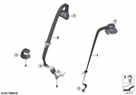 72117444906 - : Rear Center Upper Belt for BMW Image
