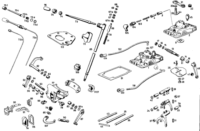 1862650701 - : Shift Fork for Mercedes-Benz Image