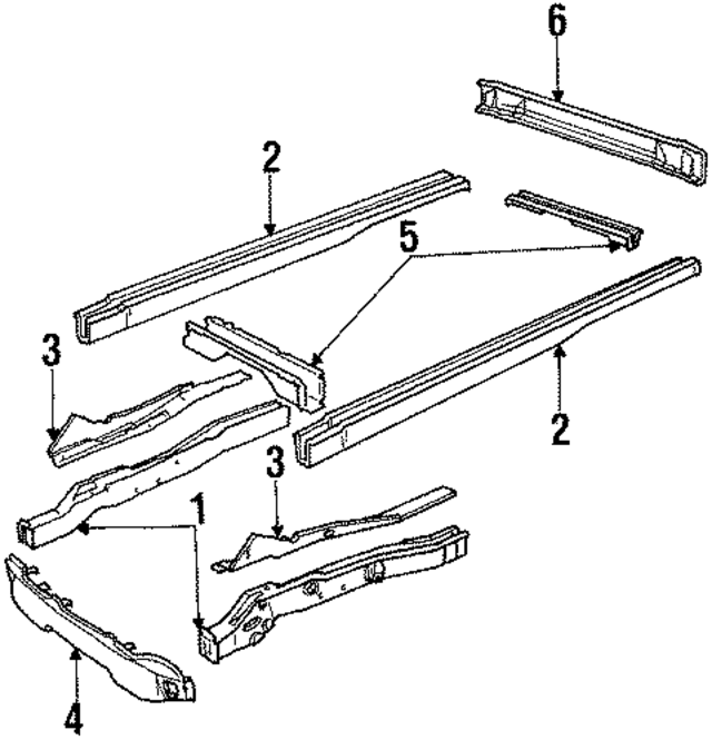 15616324 - Body: Rail Extension for GM Image