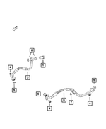 68152214AA - Cooling: Banjo Bolt for Mopar Image