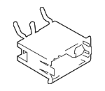 66209306408 - Entertainment &amp; Telematics: Parking Aid System Control Module Bracket for Mini Image