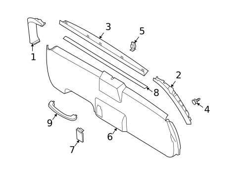 Interior Trim for 2009 INFINITI QX56 #0