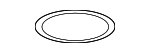 XR85049 - : Fuel Sender Unit Gasket for Jaguar: S-Type, Super V8, Vanden Plas, XF, XJ8, XJR Image