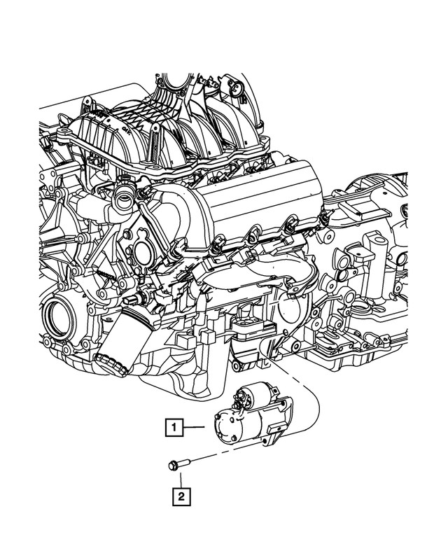 « 4801292AC – Electrical : Moteur Demarreur pour Mopar Image »