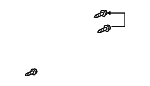 998650516 - Body: Bumper Cover Screw for Mazda Image