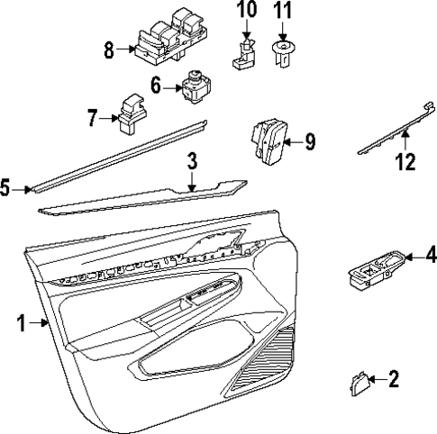 Rear Door for 2022 Volkswagen Golf R #1