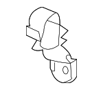 64509122625 - HVAC: Suction Pipe Bracket for BMW: M3 Image