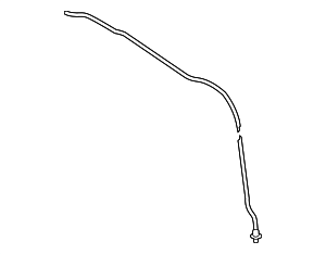 23270312 - : Rear Passenger Side Sunroof Drain Hose for Cadillac: XT4 Image