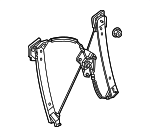 4KE837461 - Body: Window Regulator for Audi: e-tron Quattro, e-tron S, e-tron S Sportback, e-tron Sportback, Q8 e-tron, Q8 e-tron Sportback, SQ8 e-tron, SQ8 e-tron Sportback Image