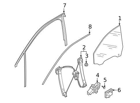 Rear Door for 2023 Audi e-tron Quattro #2