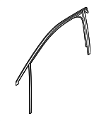 4KE837432B - : Glass Weather-Strip for Audi: e-tron Quattro, e-tron S, e-tron S Sportback, e-tron Sportback, Q8 e-tron, Q8 e-tron Sportback, SQ8 e-tron, SQ8 e-tron Sportback Image