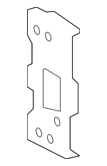 5711952020 - Body: Front Plate for Toyota Image
