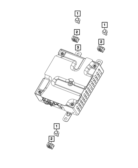 Keys, Modules and Engine Controllers for 2023 Ram 3500 #27