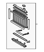 1640050340 - Cooling System: Radiator for Lexus: GS430 Image