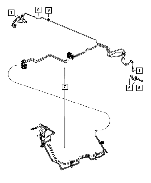 Hydraulic Control Unit, Brake Tubes and Hoses for 2011 Dodge Durango #2