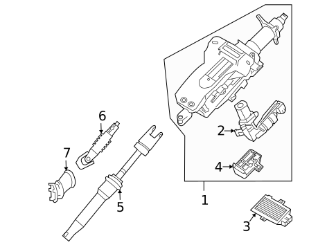 Housing & Components for 2003 BMW 745i #0