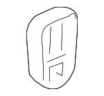 8492153070C0 - Body: Recline Knob for Lexus: IS300, IS350, IS500, RC F, RC300, RC350 Image