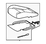 7110124060D3 - : Cushion Assembly for Lexus Image