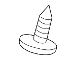 C2Z2320 - Body: Center Shield Screw for Jaguar Image