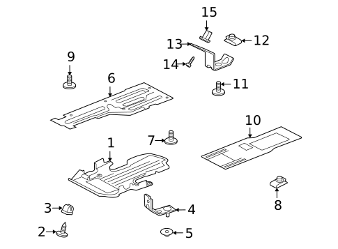 Under Covers & Partition Panels for 2010 Jaguar XFR #0