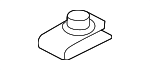 C2C26895 - Belts &amp; Cooling: Radiator Support Splash Shield Nut for Jaguar Image